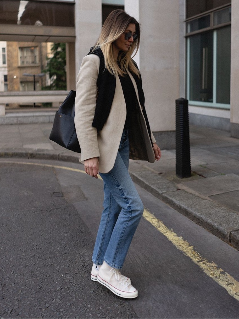 Converse White high-top Sneakers